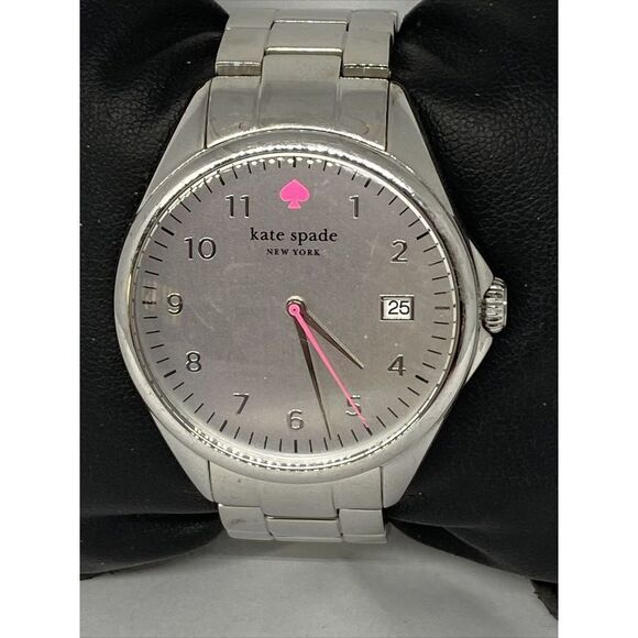 Kate Spade New York 0029 Women's Stainless Steel Silver Analog Dial Watch XX589 - Picture 2 of 12